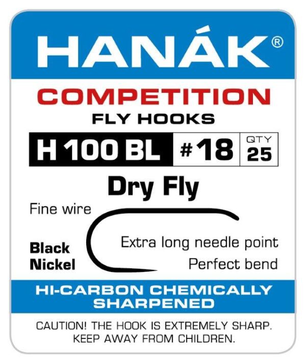 Hanák H100BL - Dry Fly Hook