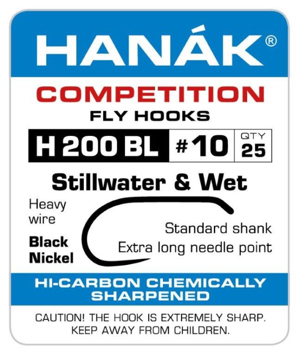 Hanák H200BL - Stillwater & Wet Fly Hook