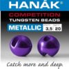 Fly Fishing Beads - Tungsten Metallic dark violet 3.5mm