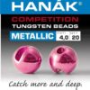 Fly Fishing Beads - Tungsten Metallic pink 4mm