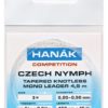 Hanak Czech Nymph Tapered Knotless Mono Leader 4.5m